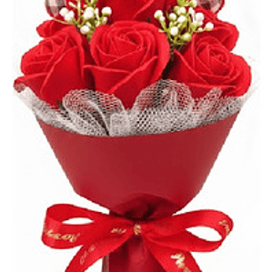 Ramo Rosa Con Peluche Dia De La Mama / Madre /amor