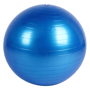 Balón Pilates Yoga Pelota 65cm Fitnes Ejercicio Color Azul