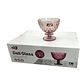 Copa Postre 300 Ml Vidrio Bordo Rombo Vintage X 6 Unidades - Miniatura 3