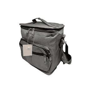 Bolso Lonchera Térmico Almuerzo Gris