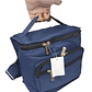 Bolso Lonchera Térmico Almuerzo  Azul - Miniatura 2