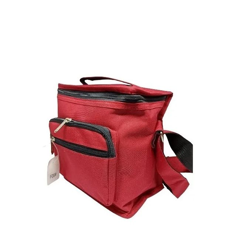 Bolso Lonchera Térmico Almuerzo Rojo 1