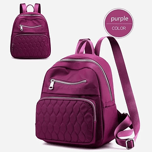 Bolso Mochila Mujer Moda Moow Violeta