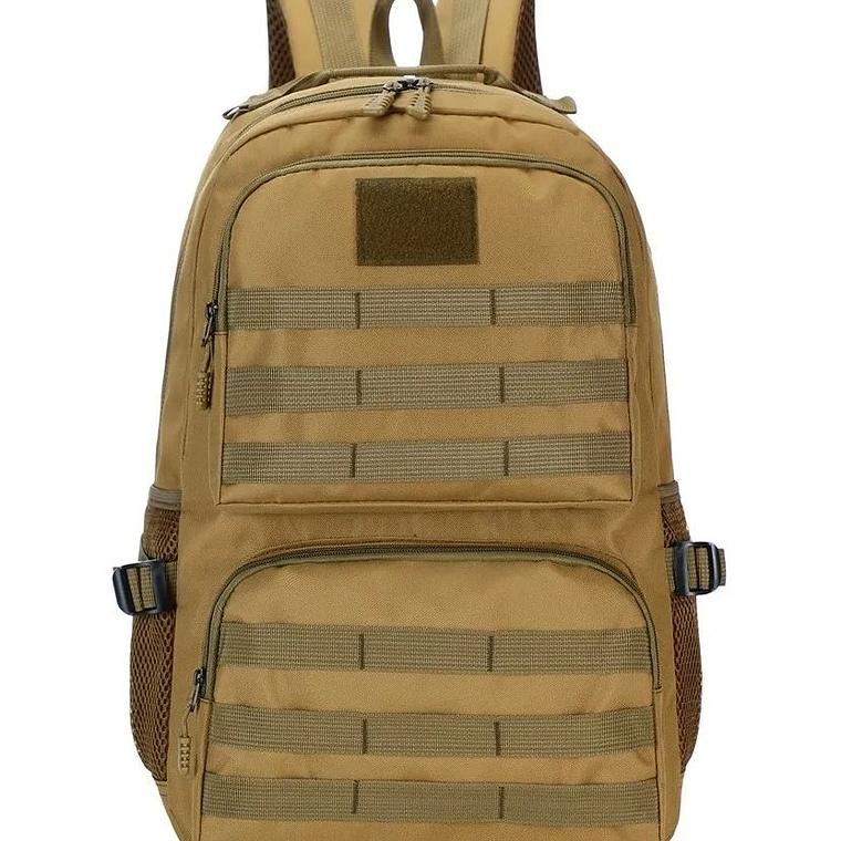 Mochila Bolso Multiusos Impermeable 21 Litros Notebook Cafe 1