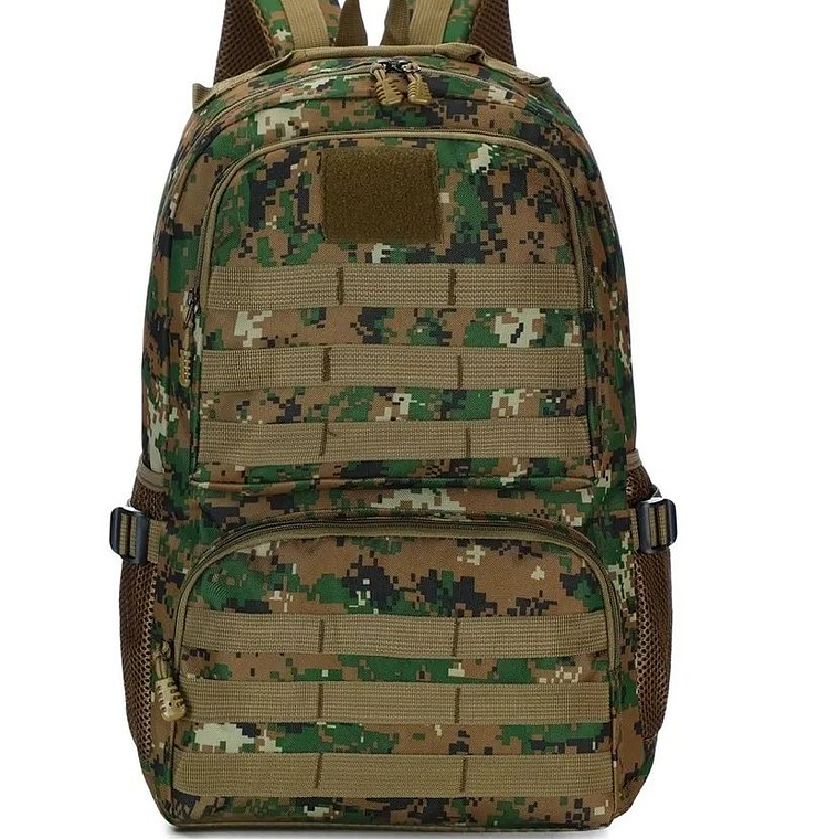 Mochila Bolso Multiusos Impermeable 21 Litros Notebook Verde 1