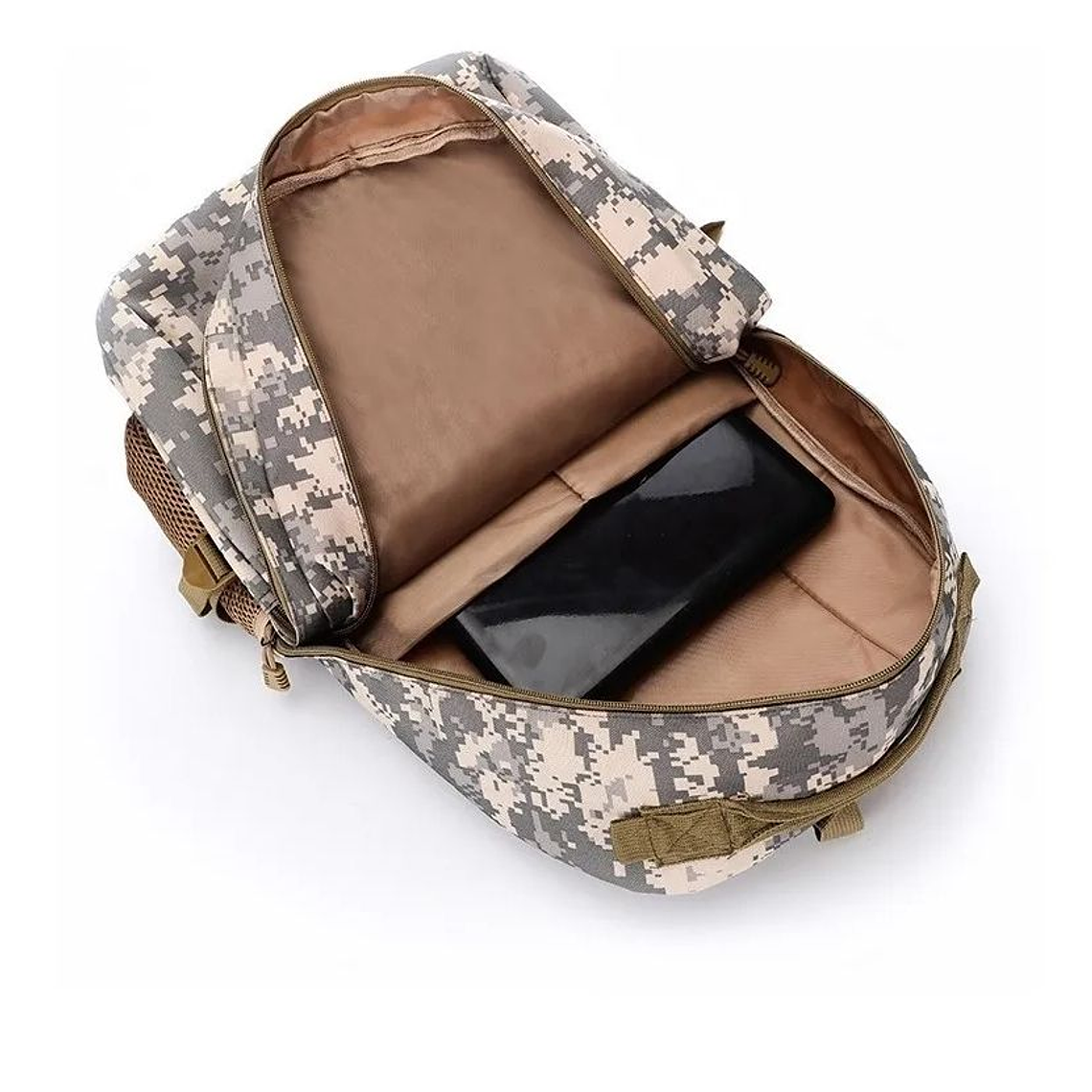 Mochila Bolso Multiusos Impermeable 21 Litros Notebook Verde 2