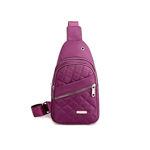 Bolso Cruzado Bandolera Mujer Elegante Violeta