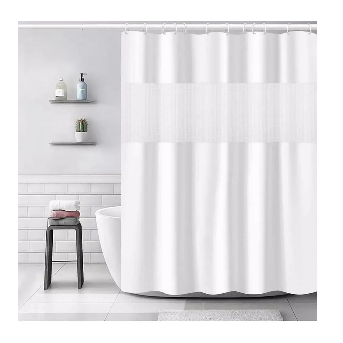 Cortina Ducha Baño 180x200 Decoración Calipso 2