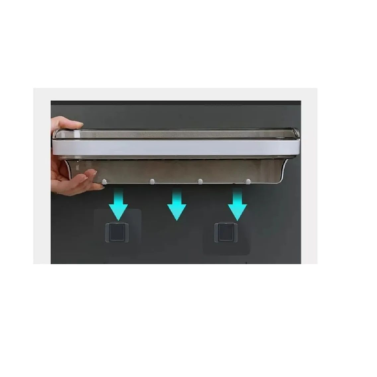 Repisa Perchero Accesorio Para Baño O Cocina Pared 30cm 5