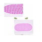 Alfombra Antideslizante Goma Piso De Ducha Tina Baño Rosa - Miniatura 4