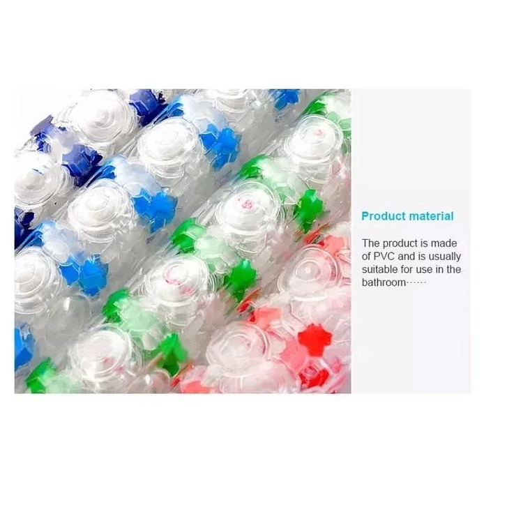 Alfombra Goma Antideslizante Ducha Tina Baño Impermeable 3