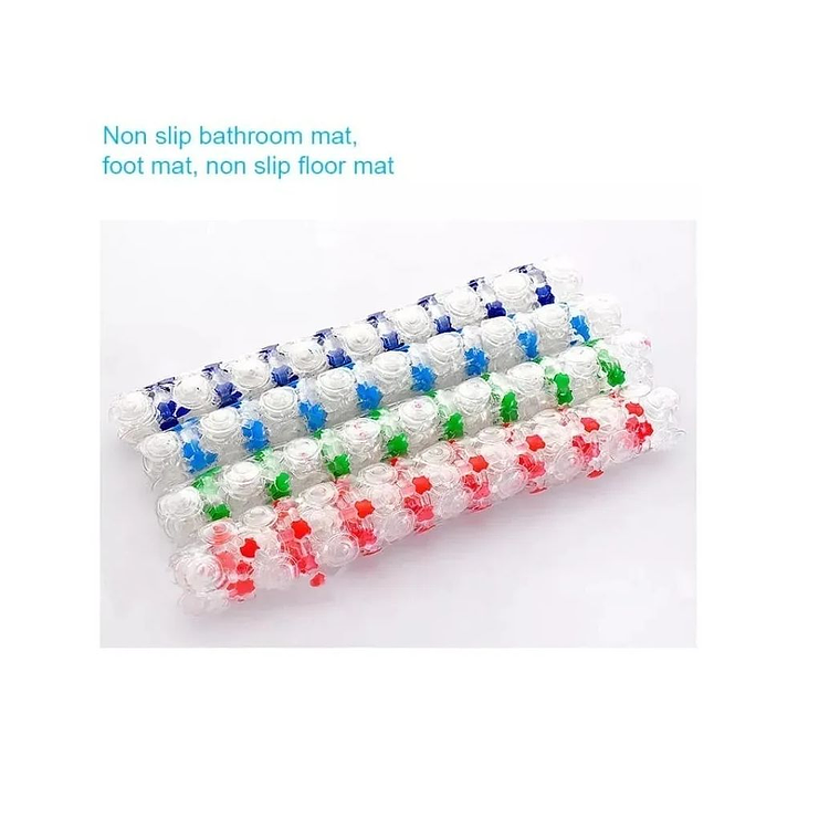 Alfombra Goma Antideslizante Ducha Tina Baño Impermeable 4