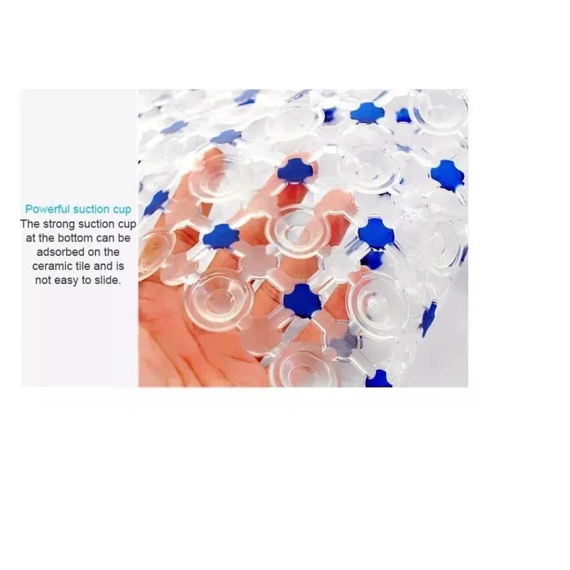 Alfombra Goma Antideslizante Ducha Tina Baño Impermeable 5