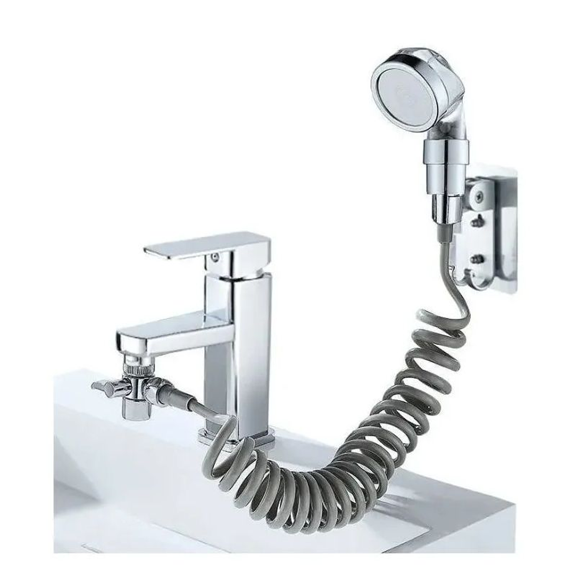 Cabezal Ducha Externo Para Lavamano Fregadero Accesorios 2