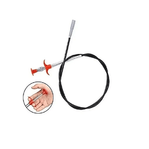 Destapa Cañería Con AgarreLimpiador Drenaje Baño Lavaplatos