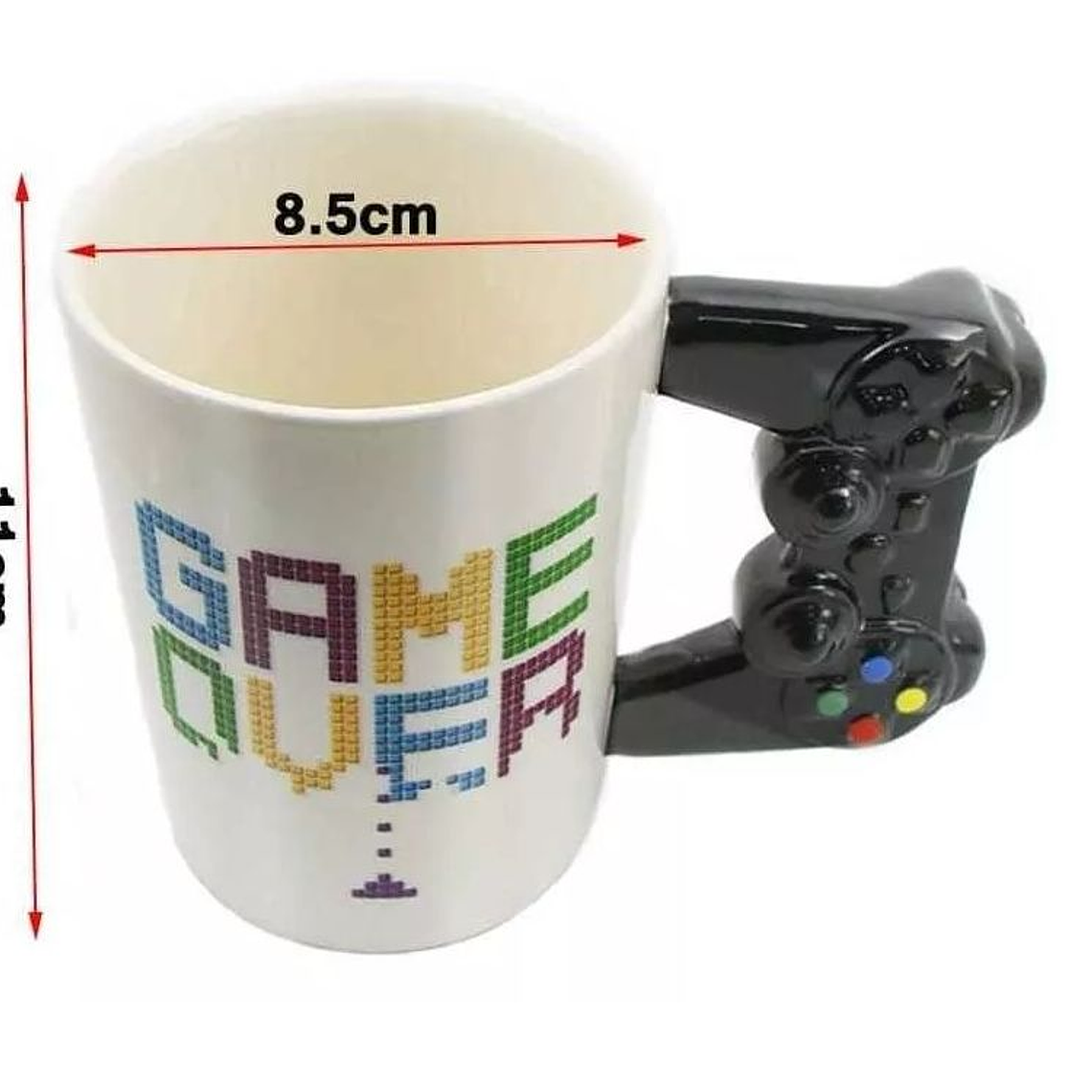 Tazón Gamer Game Over Playstation Joystick 3