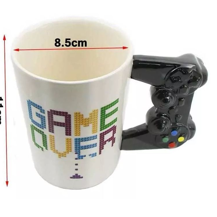 Tazón Gamer Game Over Playstation Joystick 3