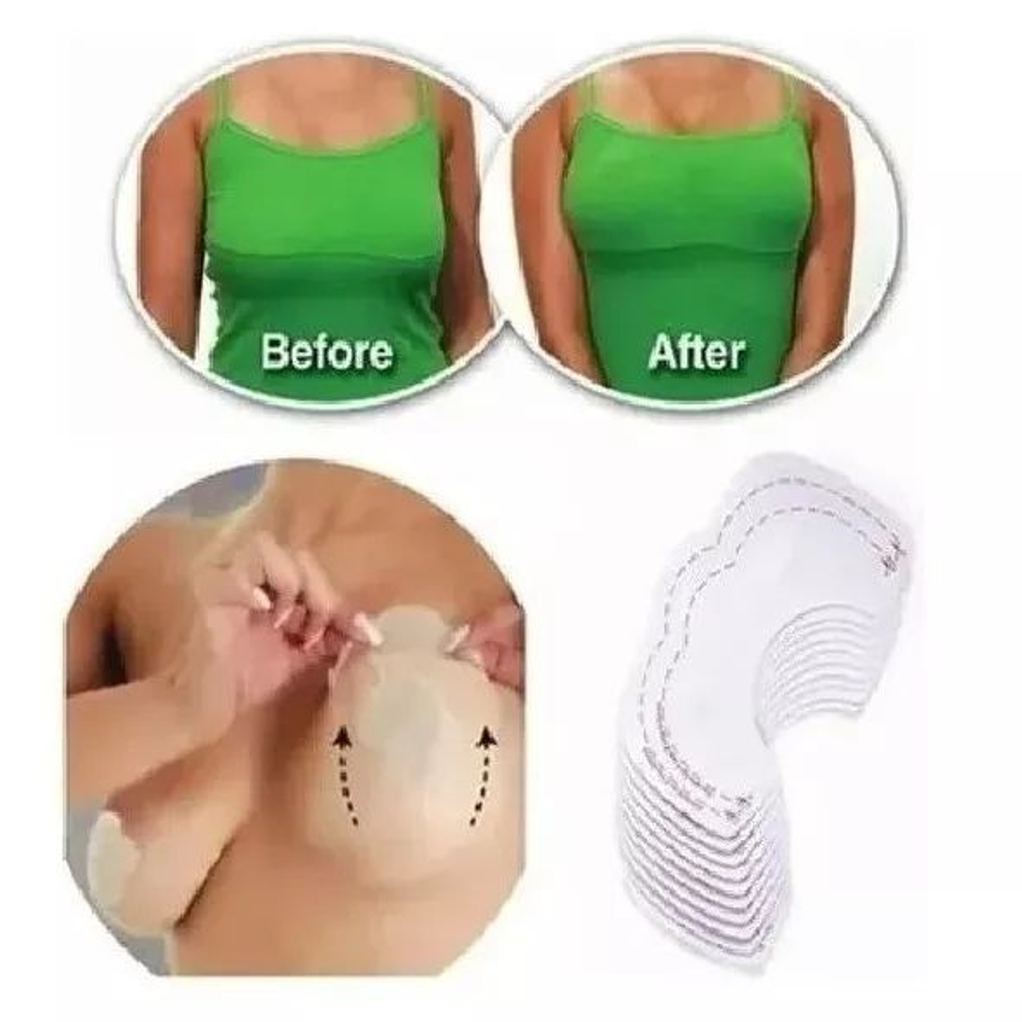 Pack X 10 Parche Levanta Busto Adhesivo Levanta Busto 5