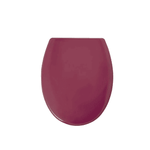 Tapa de Inodoro Baño WC Asiento Burdeo