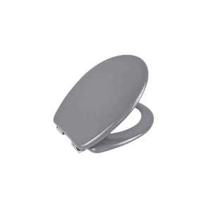 Tapa de Inodoro Baño WC Asiento Gris