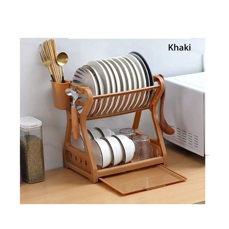 Secador Escurridor De Lozas Platos 2 Niveles 7