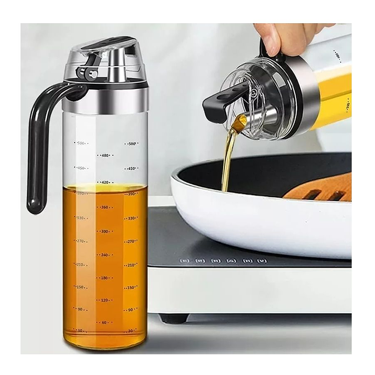 Botella De Vidrio Dispensadora Para Aceite O Vinagre 2