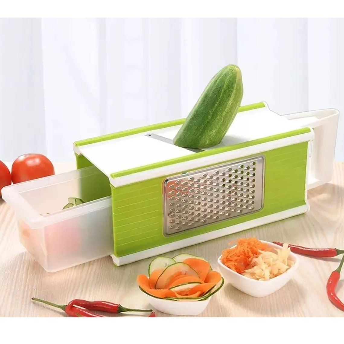 Rallador Multifuncional Verduras Queso Accesorios 1