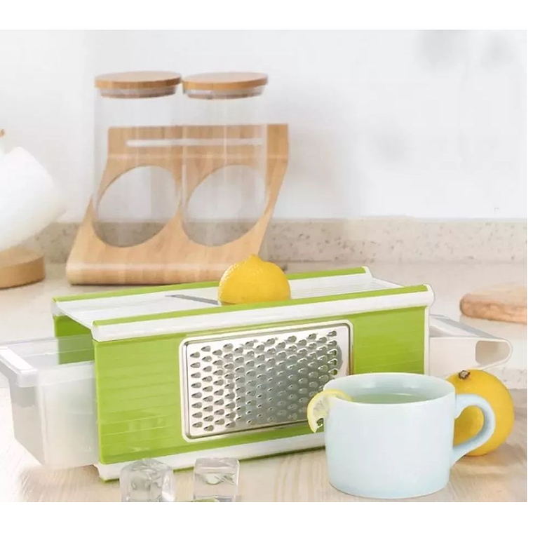 Rallador Multifuncional Verduras Queso Accesorios 2