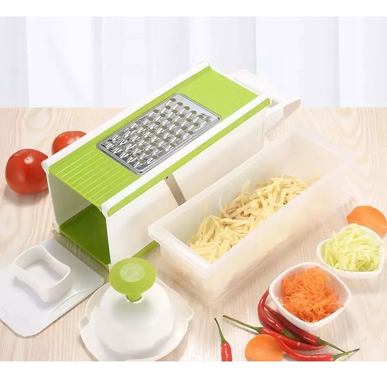 Rallador Multifuncional Verduras Queso Accesorios 3