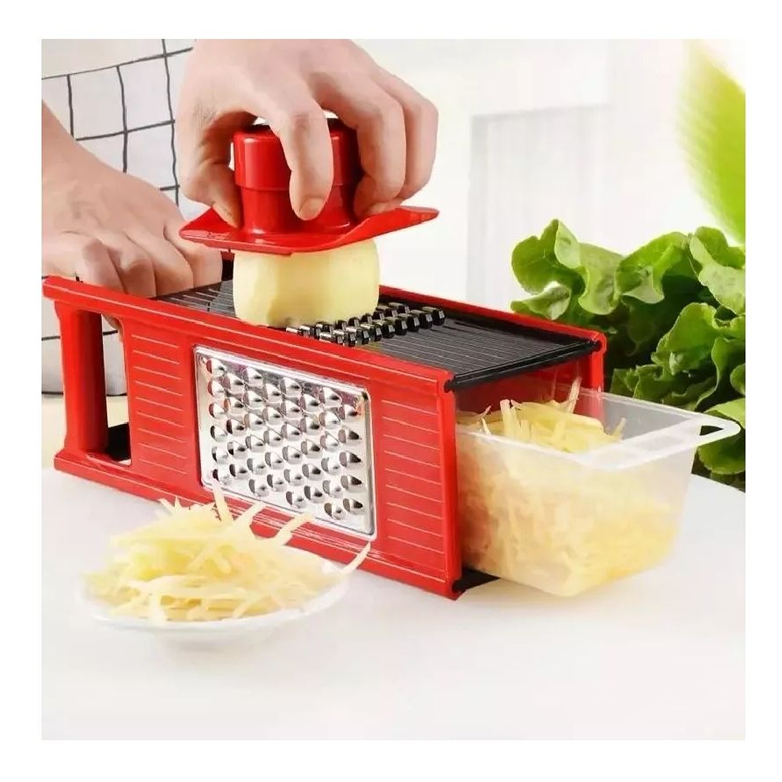 Rallador Multifuncional Verduras Queso Accesorios 5