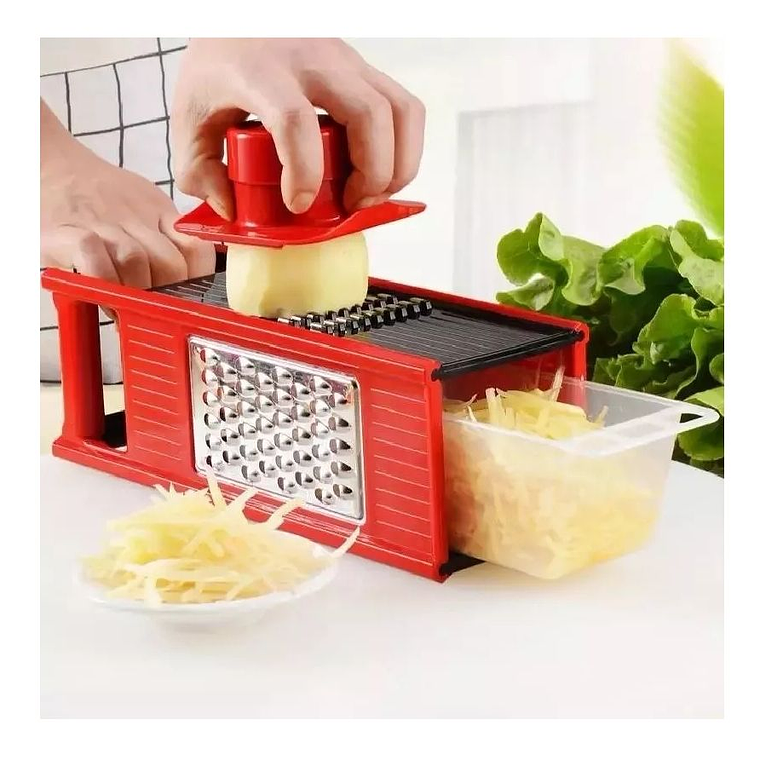 Rallador Multifuncional Verduras Queso Accesorios 5