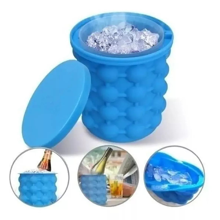 Hielera Cubeta Cubetera Hielo Fácil Ice Verano 3