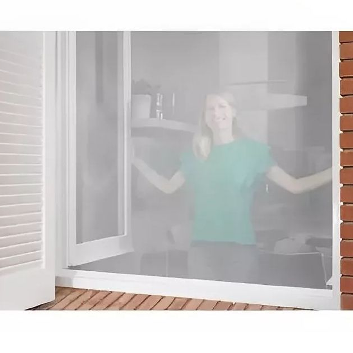 Malla Mosquitera Magnético Para Ventanas 150cm X 180cm 6