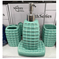 Set De Accesorios De Baño De Cerámica De 4 Piezas Calipso - Miniatura 2