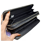 Billetera Cartera Monedero Mujer Elegante Negro - Miniatura 2