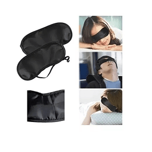 Mascara Protector Ojos Antifaz Negro Para Dormir