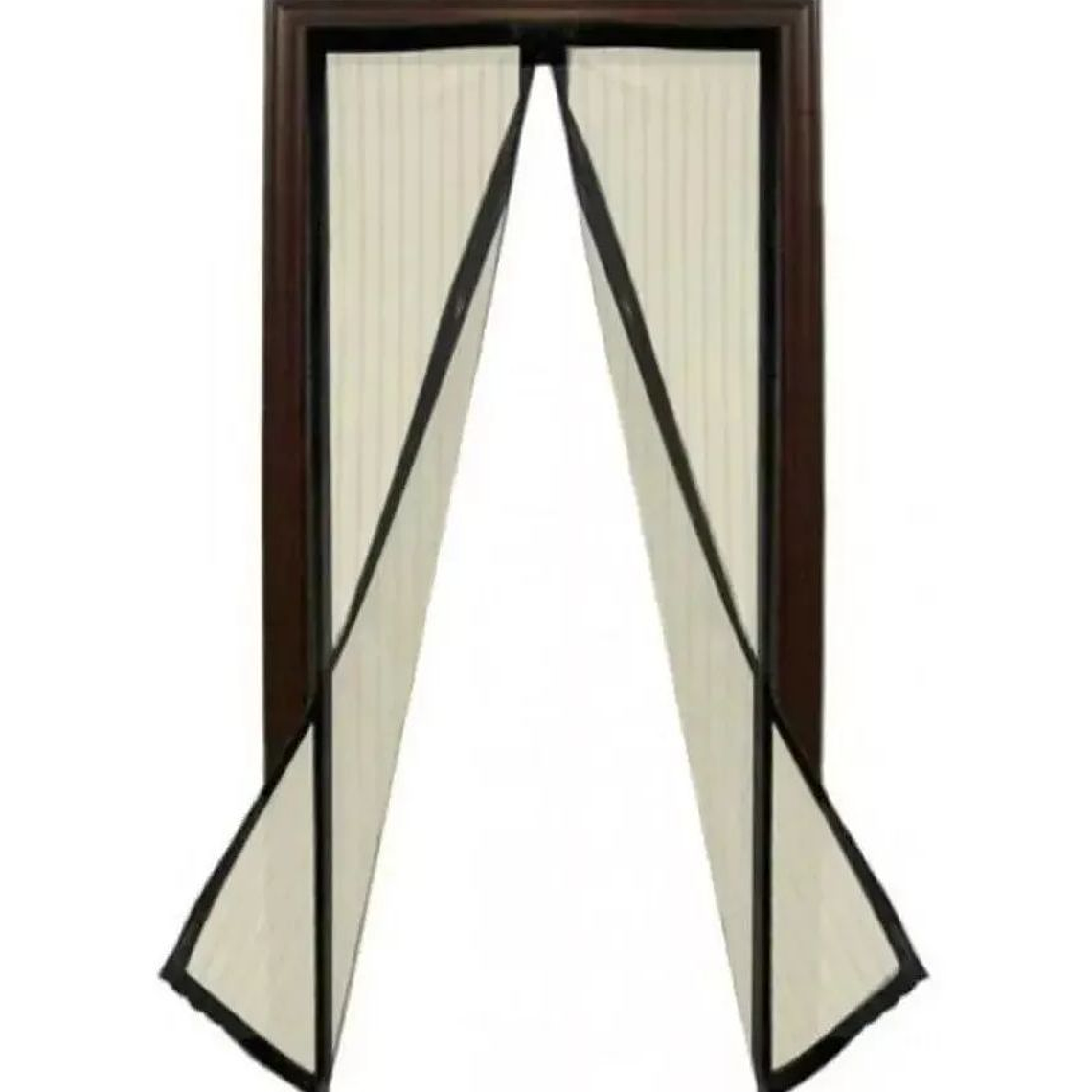 Pack 2 Cortina Mosquitera Cierre Imánes Puertas Ventanales 3