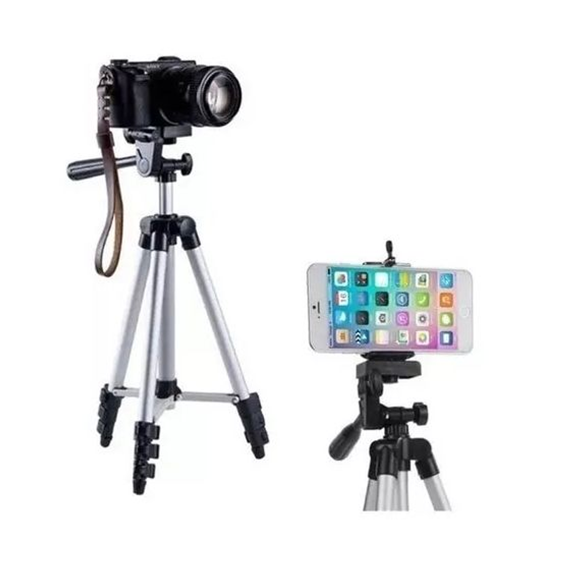 Trípode Cámara Celular Aluminio Youtube Tiktok 2