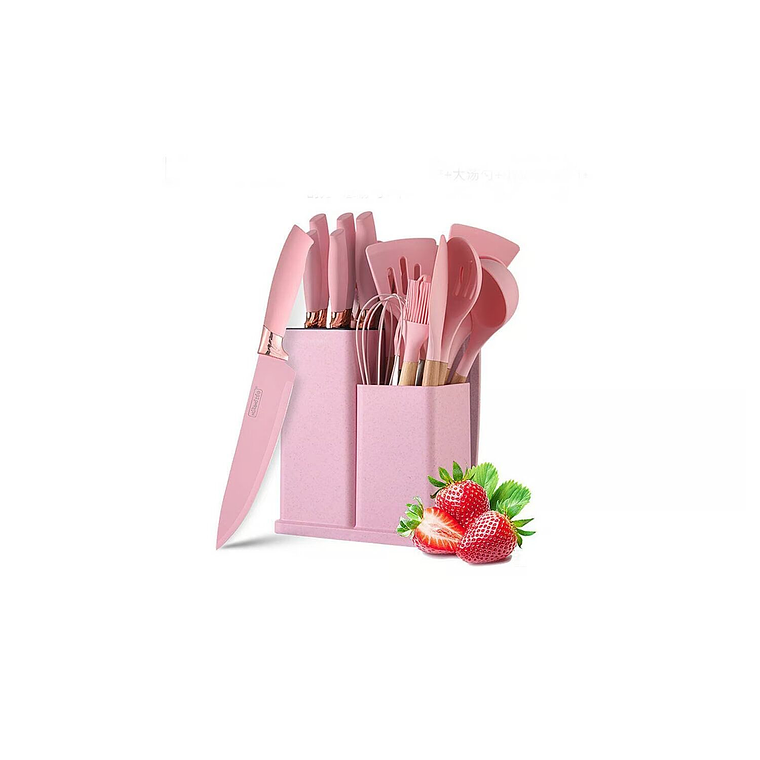 Set De Utensilios de Cocina Silicona 19 Piezas 3