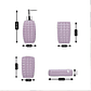 Set de baño 4 Piezas Color Morado Ceramica - Miniatura 1