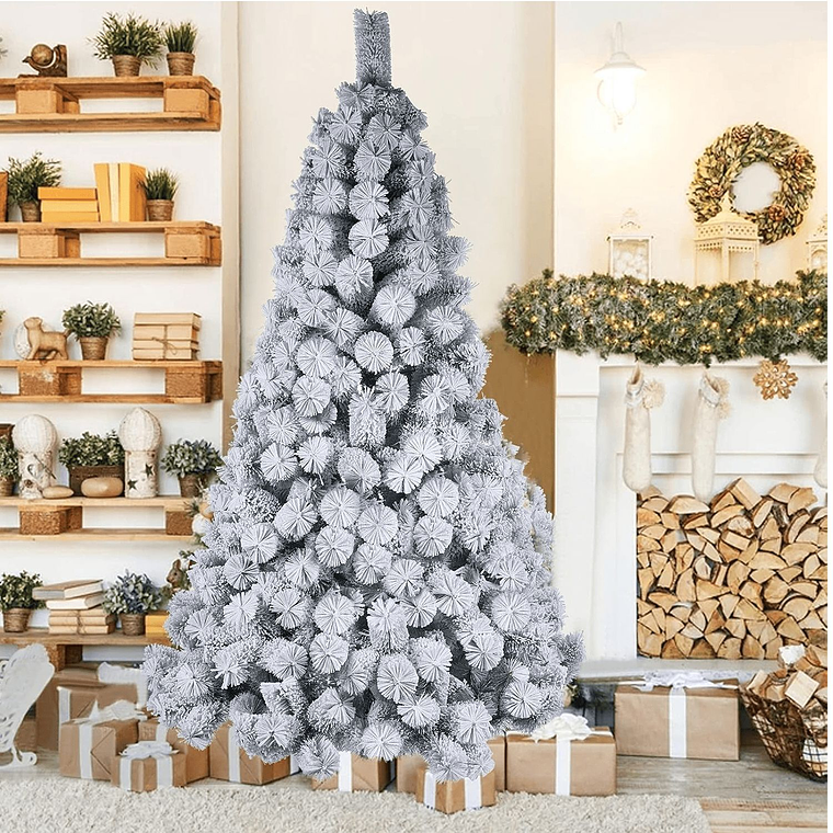 Arbol de Navidad 210 CM Nevado 1