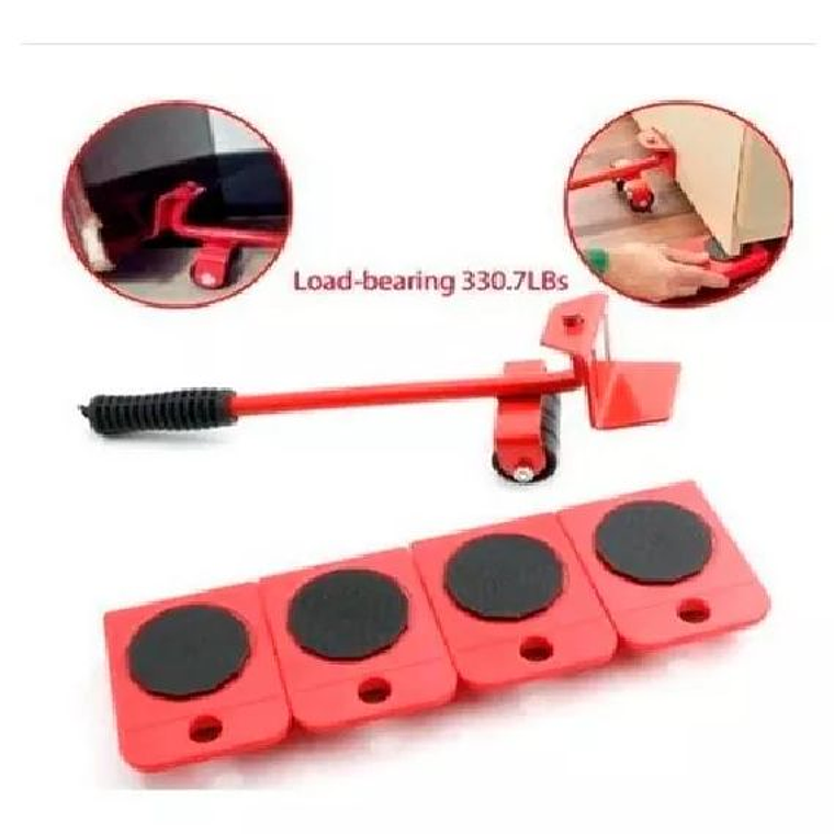 Set Para Mover Artefactos Muebles Pesados Sin Esfuerzo Casa 3