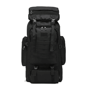 Mochilas Táctica 70litros Camping Negro