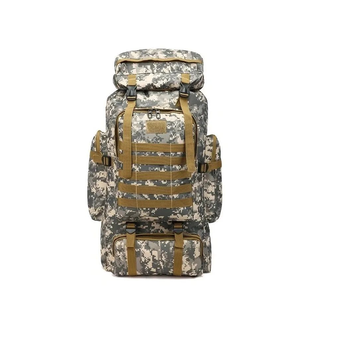 Mochilas Táctica 70litros Camping Gris 3