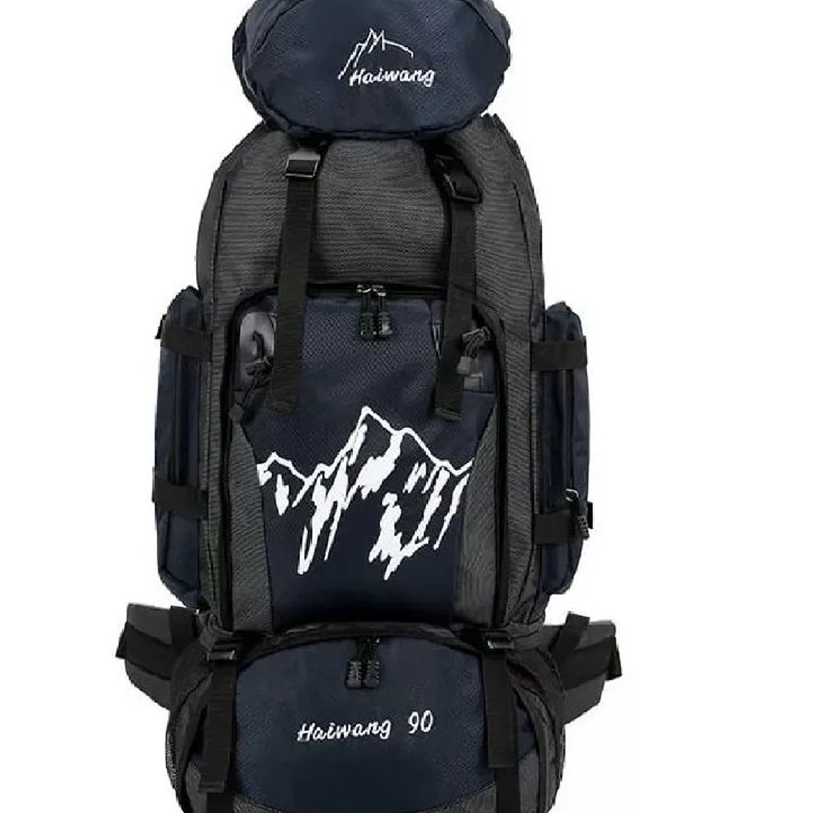 Mochilas Táctica 70litros Viajes Negro 3