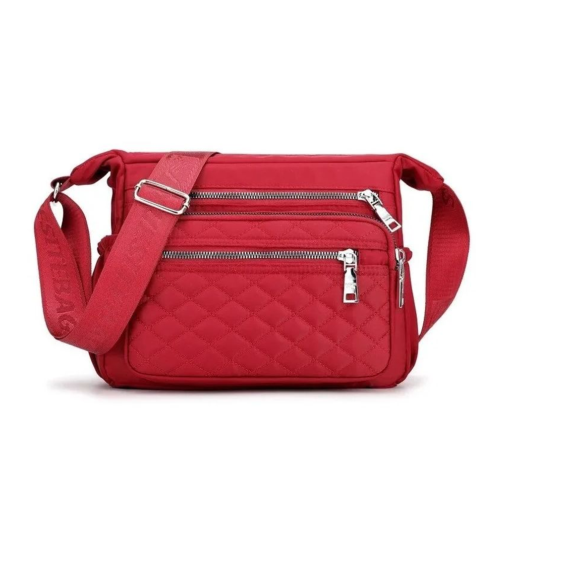 Carteras Elegante Dama Bolso De Hombro Rojo 2