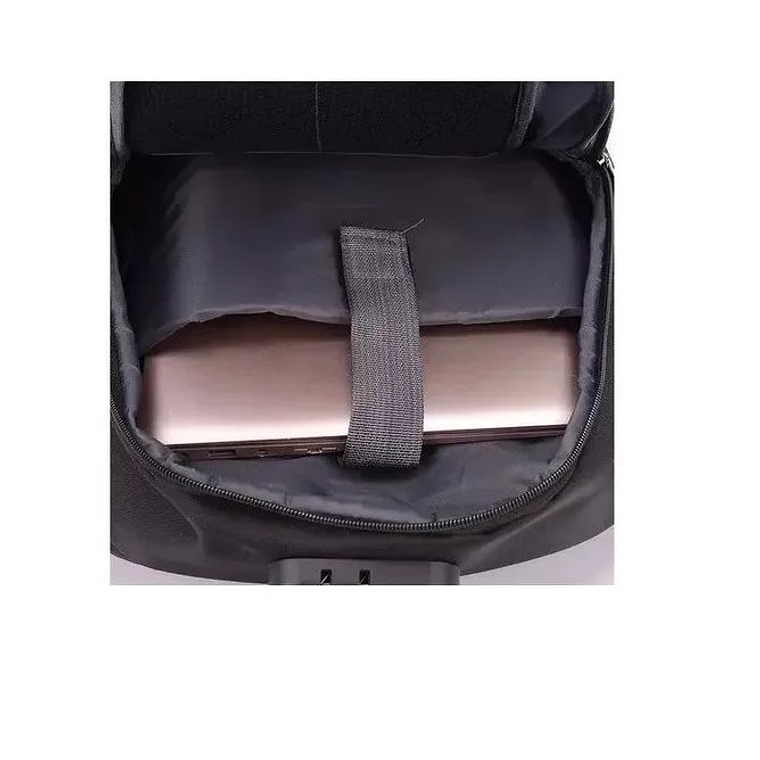 Bolso Mochila Antirrobo Candado Seguridad Viajes 3