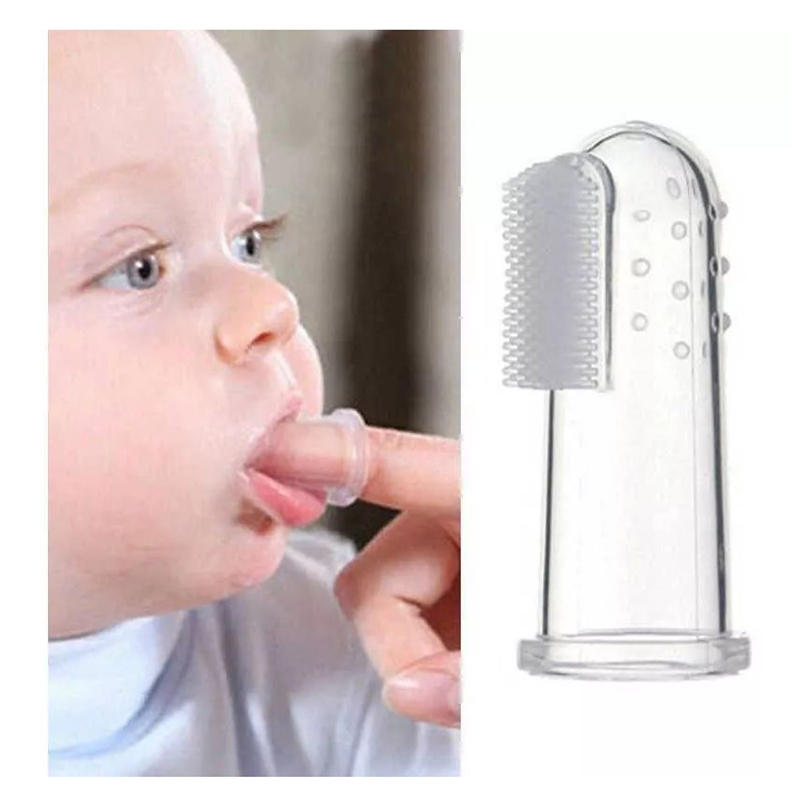 Cepillo Dedal Dientes Encías Bebé 1