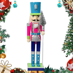 Cascanueces De Madera 25cm