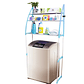 Rack Estante Organizador Lavadora 153x68 Cm Azul - Miniatura 1